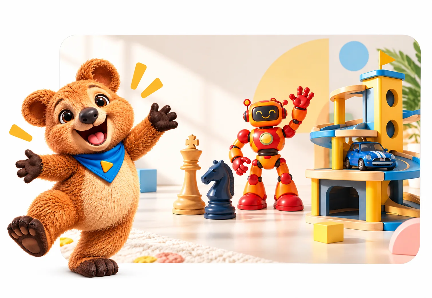 Foco, the Focus Toyland quokka mascot