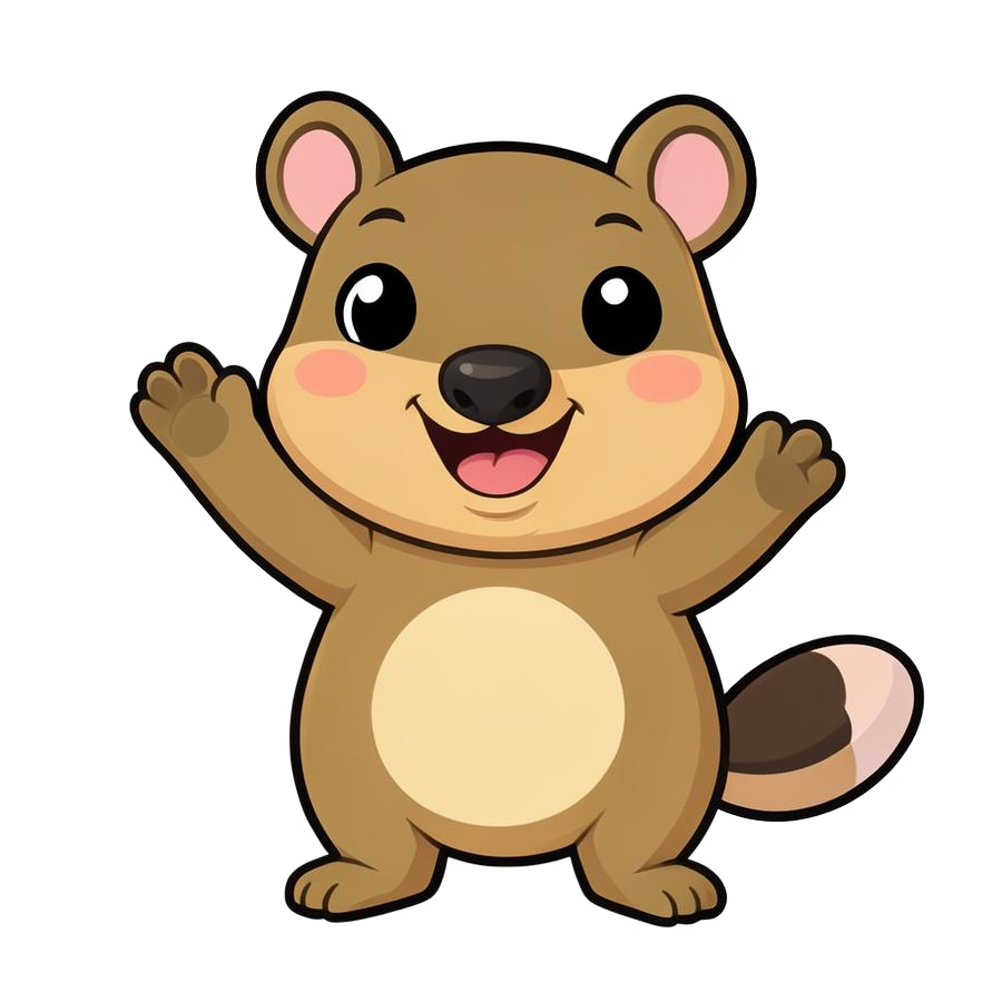 Foco, the Focus Toyland quokka mascot